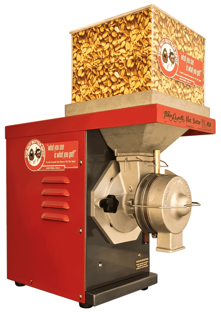 The Vince Russell Original Peanut Butter Mill » NUT BUTTER MILL