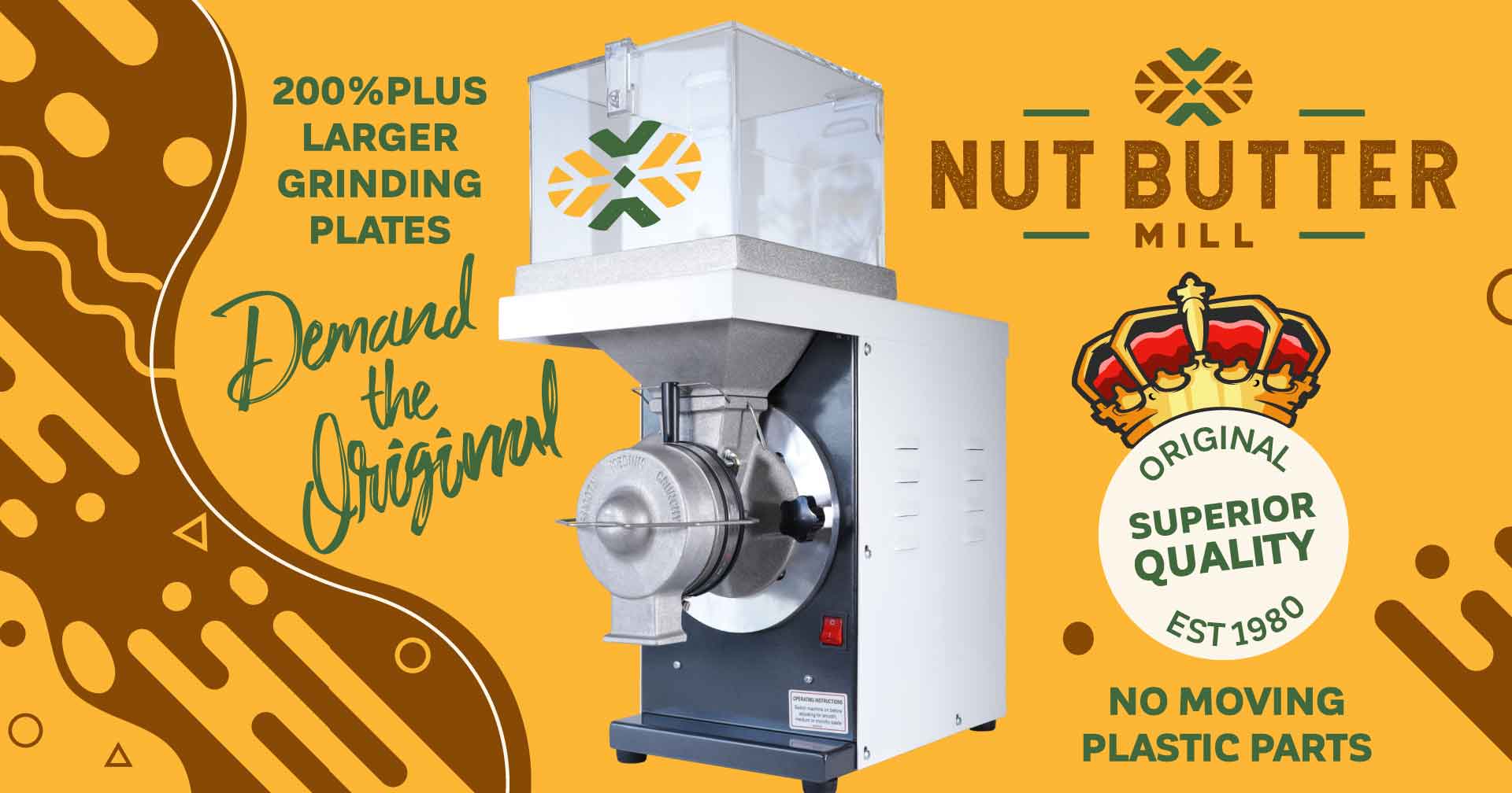 WEnutbutter, Nut butter mill